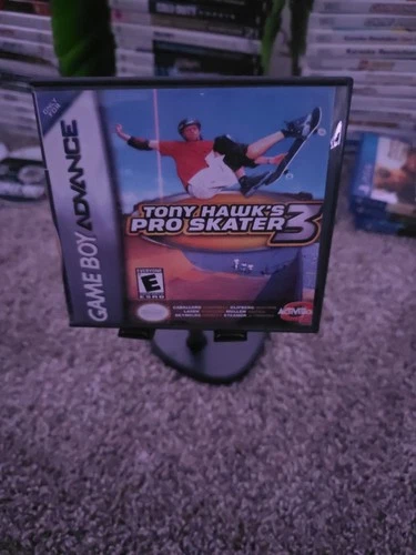 Tony Hawk's Pro Skater 3 Game Boy Advance Box And Game