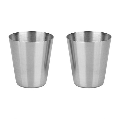 7-ounce 304 Stainless Steel Jug Funnel Gift Box (7-ounce Brushed Jug + 1 Funnel