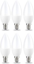Amazon Basics LED E14 Small Edison Screw Candle Confezione da 6, Warm White