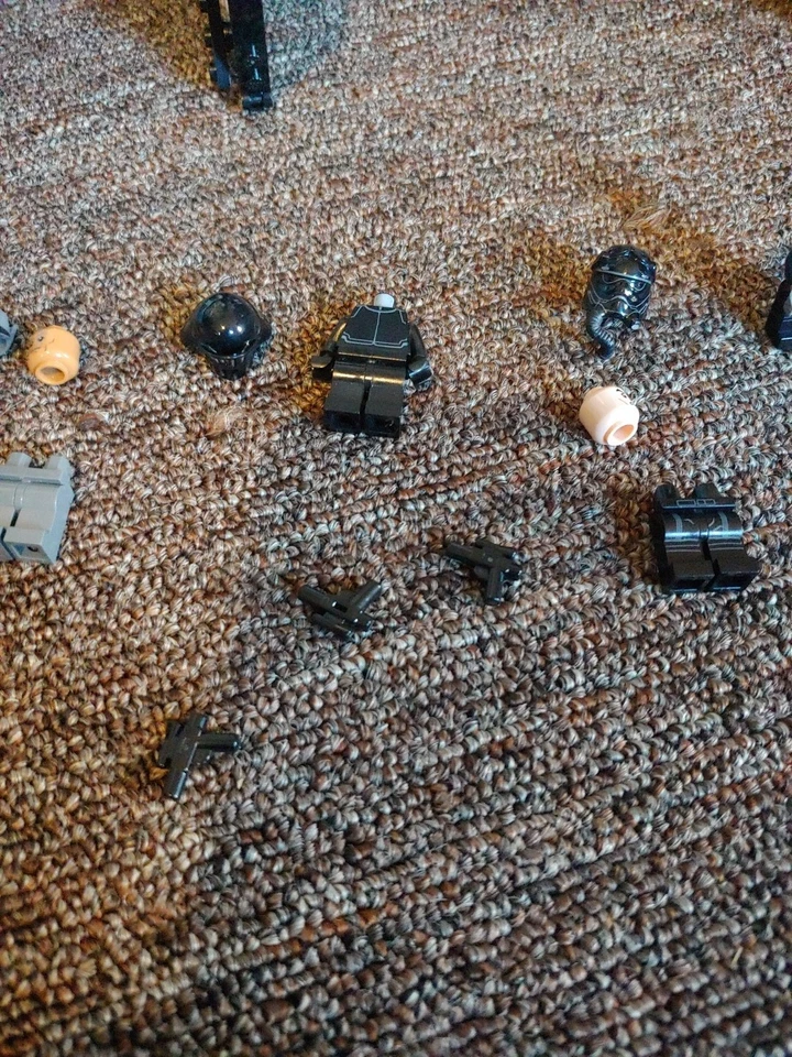 LEGO Star Wars 75101 First Order Special Forces TIE Fighter Incomplete See Desc - Image 3 of 4