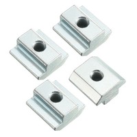 4Stk T-Mutter FüR 4545 Serie Aluminiumprofile Profil Schieben M6-Gewinde