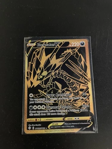 Pokémon TCG Eternatus v SV121/SV122 Shining Fates Gold