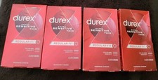 4 Durex Extra Sensitive Thin Regular Fit 12 Condoms Each -EXP: 5/29
