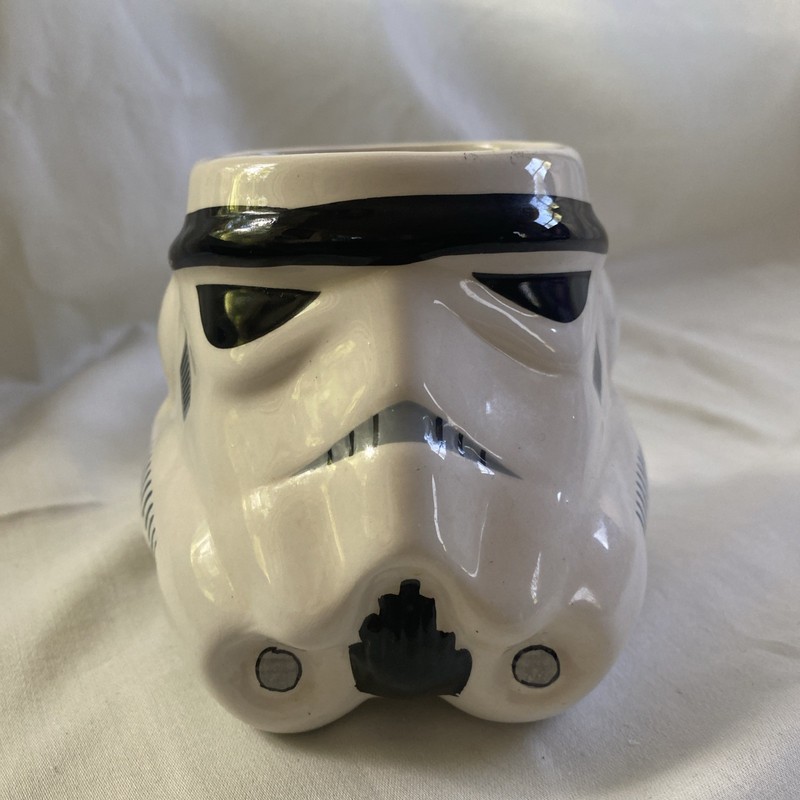 Star Wars Stormtrooper Head White Coffee Tea Cocoa Mug