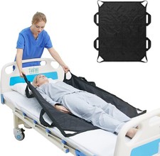 45" x 36" Positioning Bed Pad with Handles Washable Draw Sheets for Hospital Bed