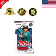 2023 Series 1 Baseball Blaster Box Value Pack - 1 Pack - 14 Trading Cards Ins...