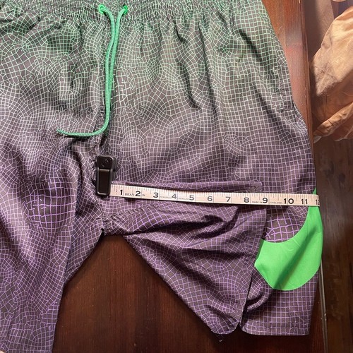 Nike Badehose Shorts gefüttert grün blau NESSD541-380 Herren Gr. XXL Neu mit Etikett - Bild 9 von 10