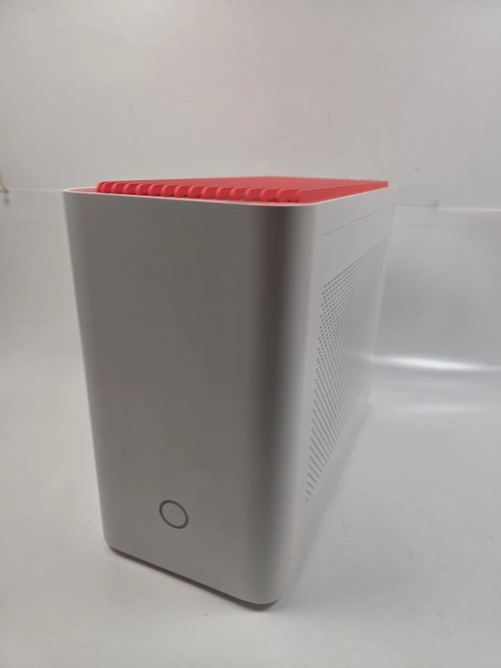 IQUNIX ZX-1 AIO Compatible ITX SFF PC Case W/ All Original Hardware Coral - Image 2 of 4