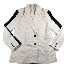 4th  Reckless Women's Sz XL Cream  Black Blazer Jacket Office Wear