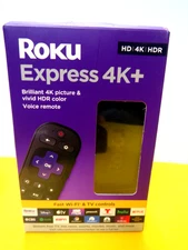👍😎 Roku Express 4K+  Streaming Media Player HD 4K HDR 3941R2 stick