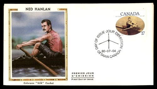 Mayfairstamps Canada FDC 1980 Ned Hanlan Rowing First Day Cover aaw_92605
