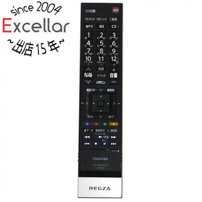 Toshiba CT-90392 Black Tested TV Remote control Japan JP F/S Free shipping