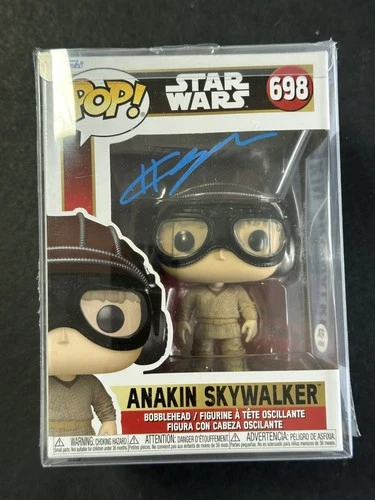 HAYDEN CHRISTENSEN Signed Anakin Skywalker Star Wars Funko Pop AUTO PSA