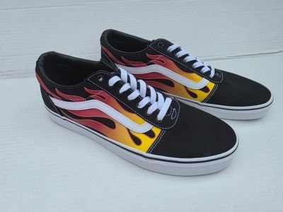 Vans Sneaker Herren Ward Gr. 45 47 schwarz flame Old Skool NEU