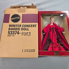Mattel Winter Concert Barbie Doll 2002 Limited Edition Red Gown 53374 NRFB Box
