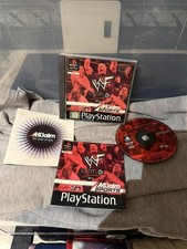 WWF Attitude für Sony PlayStation 1 PAL komplett mit Handbuch OVP & seltener Beilage