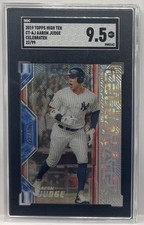 2019 Topps High Tek CELEBRATEK AARON JUDGE /99 SGC 9.5 MINT Acetate MVP SP