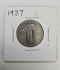 1927 Standing Liberty Quarter 25c Silver Coin