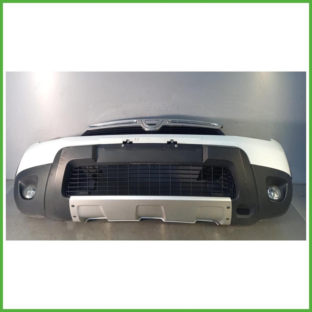 Paraurti Anteriore Dacia Duster I 620220645R Bianco 2010 2013 Originale Usato