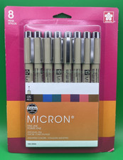 Sakura Pigma Micron Fineliner Pens - Archival Black And Colored Kitchen