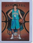 Basketball Card IP auto NBA ARVYDAS MACIJAUSKAS rookie Hornets /1599 Upper Deck