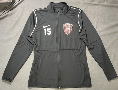 Nike Dri-Fit Trainingsjacke Schwarz Größe M Gebraucht ￼