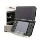 New Nintendo 3DS LL XL Console Dual IPS Metallic Black w/ Charger & Box Mint