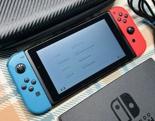 Buy Nintendo Switch 32GB Gray Console with Neon Red and Neon Blue