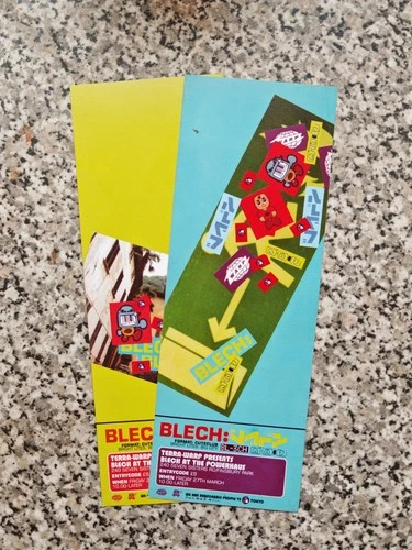 TDR - The Designers Republic - Warp Records - Blech - Rave Flyers