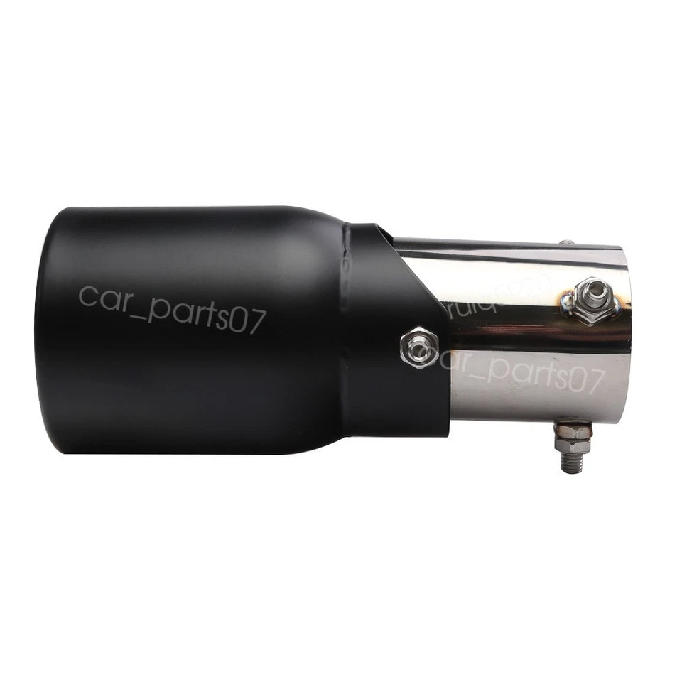 2PC For Honda Civic SI DEL SOL  Car Exhaust Pipe Tip Rear Tail Throat Muffler Foto 4 de 4