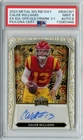 2024 Leaf Metal Caleb Williams Fireworks SUPERFRACTOR Rookie Auto #'D 1/1 PSA 9