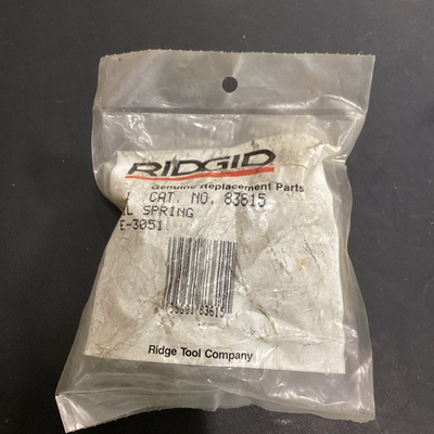 #ad RIDGID PARTS 83615 COIL SPRING ASSEMBLY E 3051 E3051 NIB N.O.S $12.00