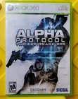 Alpha Protocol The Espionage RPG (Xbox 360) CIB/ MANUAL/ TESTED/ FAST SHIPPING