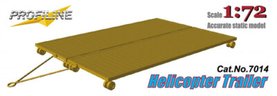ProfiLine Special Hobby Helicopter Trailer Hubschrauberanhänger 1:72 Kit 7014