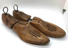 Pair of Miller Wooden Shoe Stretchers Adjustable With Metal Rod Size 92 Vintage