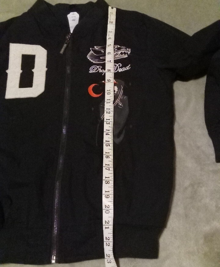 Drop Dead Clothing Reaper MMXIII Bomber Jacket Small BMTH