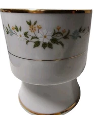 Vintage International China Footed Bowl Fruit Dessert Cup 6038 Serenade Four In