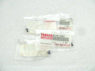 T！ Yamaha OEM Special Shape Purple Blue Trim Screws 90149-04901-00