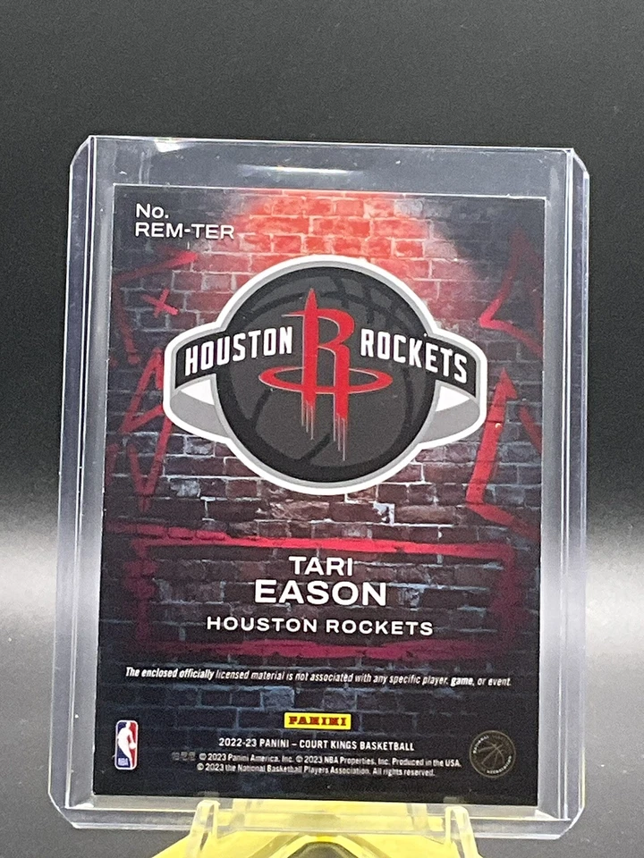 2022-23 Panini Court Kings Basketball Tari Eason Rookie Expression #REM-TER RC - Image 2 of 2