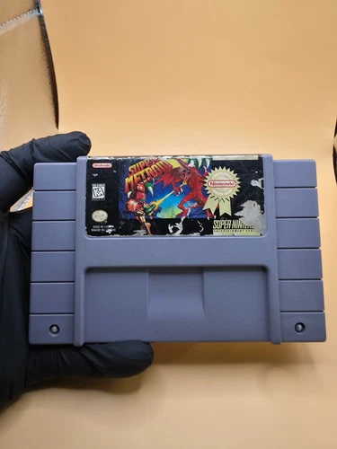 Super Metroid (Nintendo SNES, 1994) Player's Choice Tested Cartridge Only