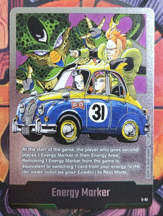 Android 16 17 18 E-61 Silver Energy Marker Dragon Ball Manga