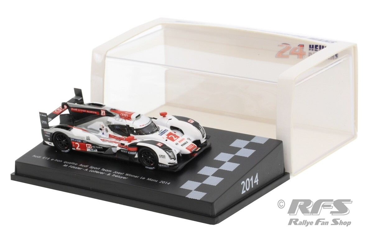 Audi R18 e-tron Winner 24h Le Mans 2014 Fässler Lotterer Audi R18 e-tron Winner 24h Le Mans 2014 Fässler Lotterer