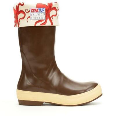 Xtratuf Women's 15'' Salmon Sisters Legacy Boot - Octopus Print