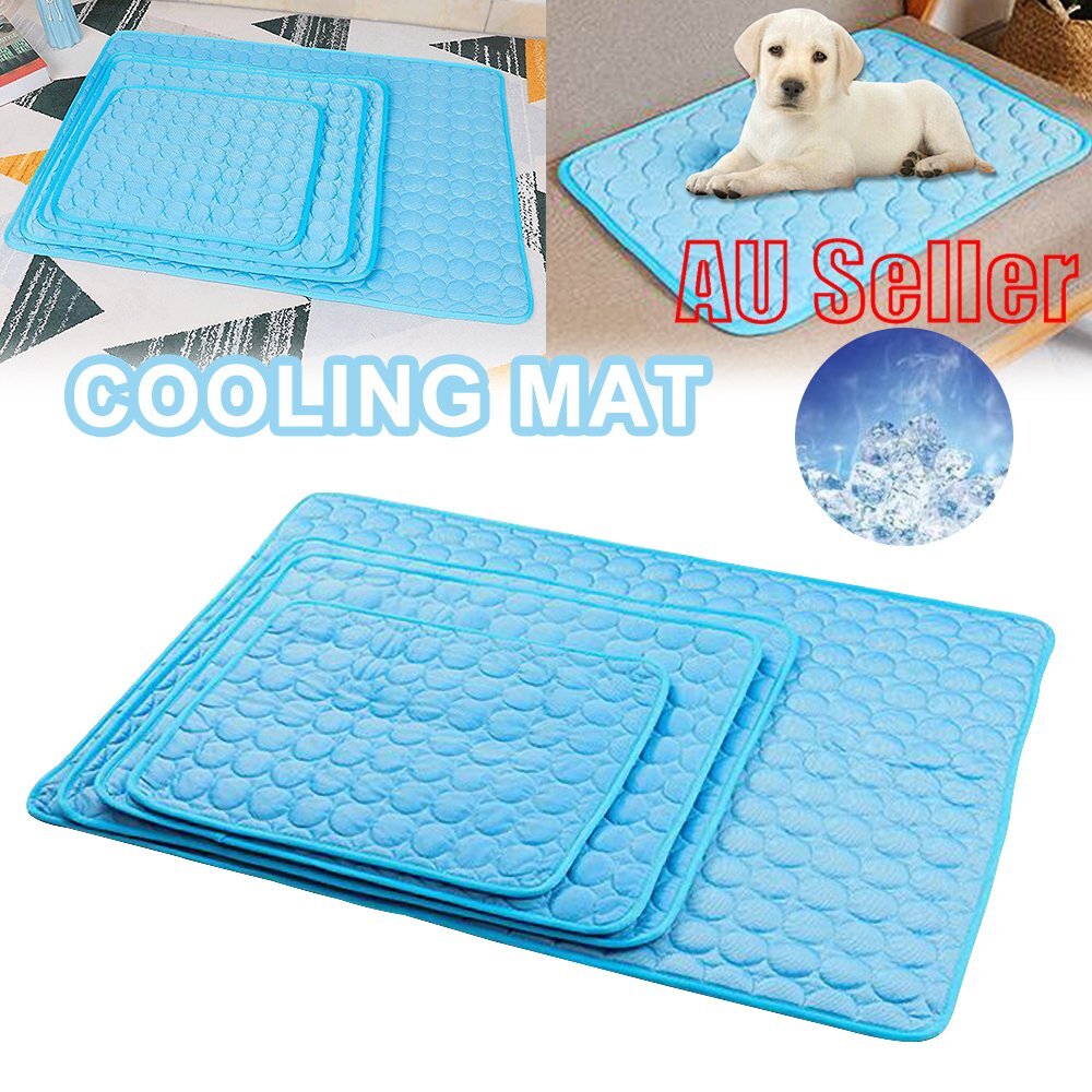 Pet Cooling Mat NonToxic Cool Pad Cooling Bed for Summer Dog Cat Puppy