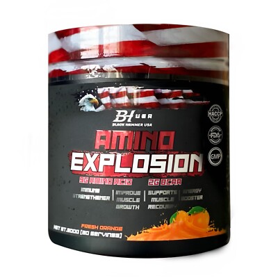 Amino Explosion | EAA / BCAA by Black Hammer USA