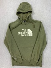 The North Face Half Dome Cotton Blend Hoodie Sweatshirt Men's Small Green