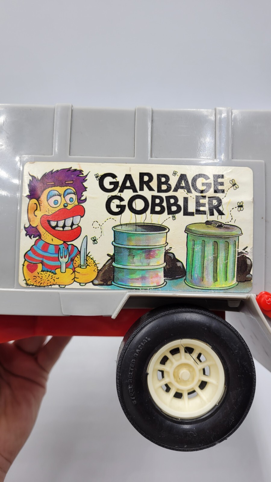 Vintage 1970 Garbage Gobbler Trash Dump Truck PP Processed Plastic Co
