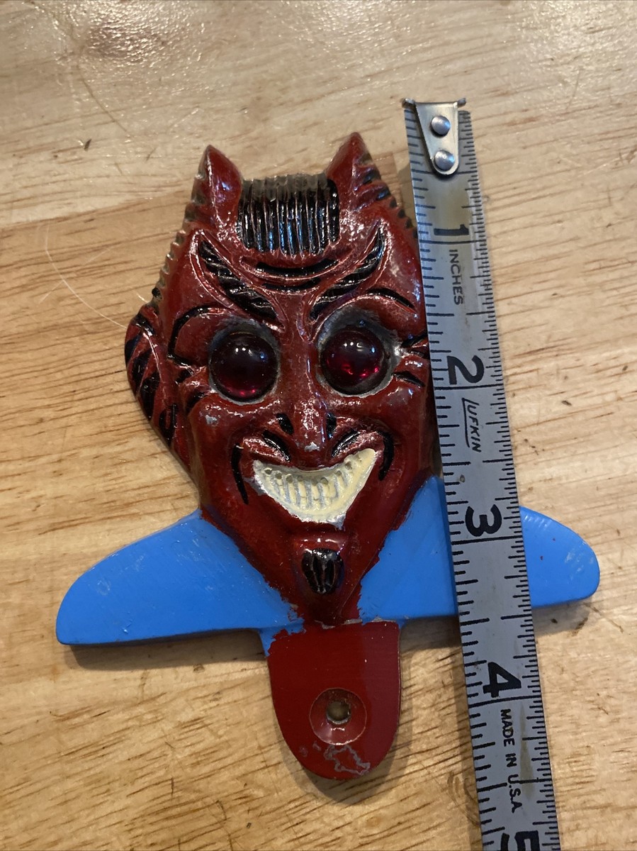Buy Gorgeous Devil License Plate Topper Frame Demon Metal Truck