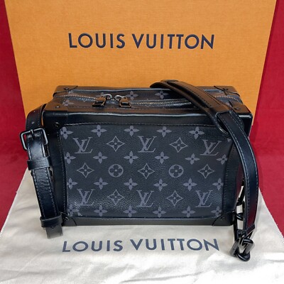 Louis Vuitton M44730 Soft Trunk Monogram Eclipse Canvas Umhängetasche 2019