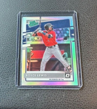 2020 Panini Donruss Optic Royce Lewis Rated Prospect Silver Prizm